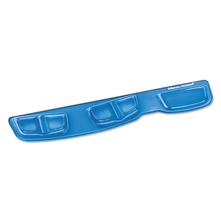 Fellowes Gel Keyboard Palm Support, Blue 9183101